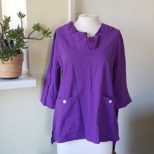 Misslook purple top